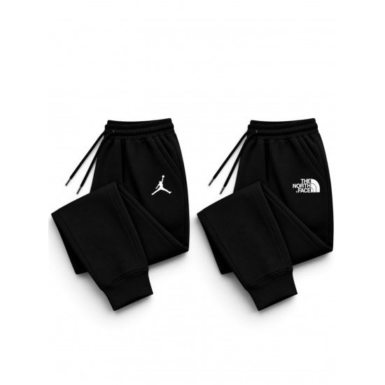 PREMIUM COTTON 2-PACK ΠΑΝΤΕΛΟΝΙΑ ΦΟΡΜΑΣ  | ΜΑΥΡΟ | JR - TNF