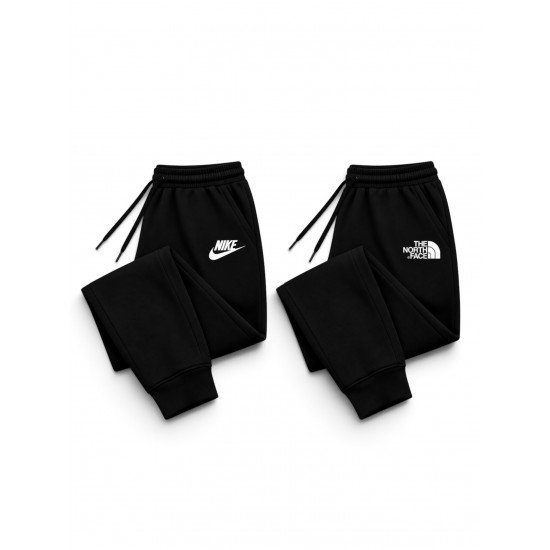 PREMIUM COTTON 2-PACK ΠΑΝΤΕΛΟΝΙΑ ΦΟΡΜΑΣ  | ΜΑΥΡΟ | NK - TNF