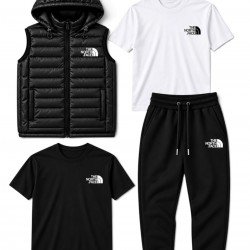 DAILY SET – 4 ΤΕΜΑΧΙΑ | 2 ΜΠΛΟΥΖΕΣ + 1 ΠΑΝΤΕΛΟΝΙ + 1 ΑΜΑΝΙΚΟ - TNF