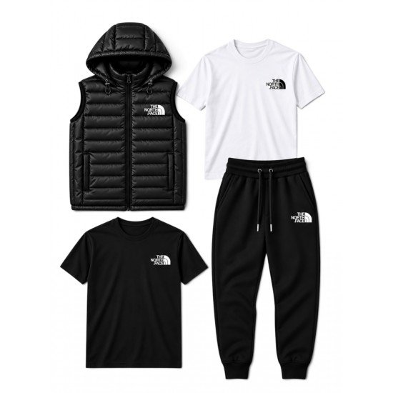 DAILY SET – 4 ΤΕΜΑΧΙΑ | 2 ΜΠΛΟΥΖΕΣ + 1 ΠΑΝΤΕΛΟΝΙ + 1 ΑΜΑΝΙΚΟ - TNF