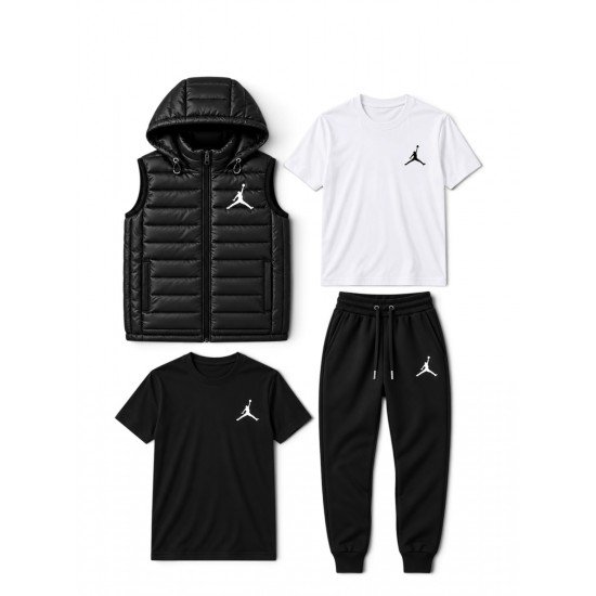 DAILY SET – 4 ΤΕΜΑΧΙΑ | 2 ΜΠΛΟΥΖΕΣ + 1 ΠΑΝΤΕΛΟΝΙ + 1 ΑΜΑΝΙΚΟ - JR