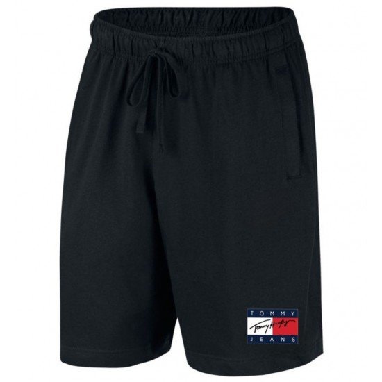 ΣΟΡΤΣ 100% ΒΑΜΒΑΚΙ ΜΕ LOGO - ΜΑΥΡΟ - TOMMY JEANS ΣΟΡΤΣ 100% ΒΑΜΒΑΚΙ ΜΕ LOGO - ΜΑΥΡΟ - TOMMY JEANS