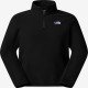 GLACIER FLEECE 14 ZIP JACKET THE NORTH FACE - ΜΑΥΡΟ