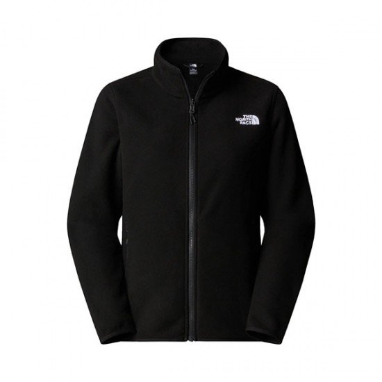 GLACIER FLEECE JACKET THE NORTH FACE - ΜΑΥΡΟ
