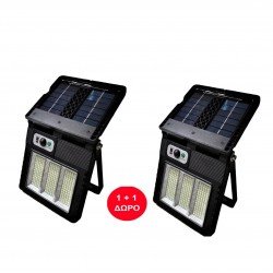 1+1 ΔΩΡΟ SOLAR COB ΠΡΟΒΟΛΕΑΣ 100Watt ΜΕ ΤΗΛΕΧΕΙΡΗΣΤΗΡΙΟ - W783-6