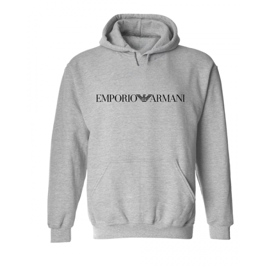 ΦΟΥΤΕΡ ΚΟΥΚΟΥΛΑ 100% COTTON - ΓΚΡΙ - EMPORIO