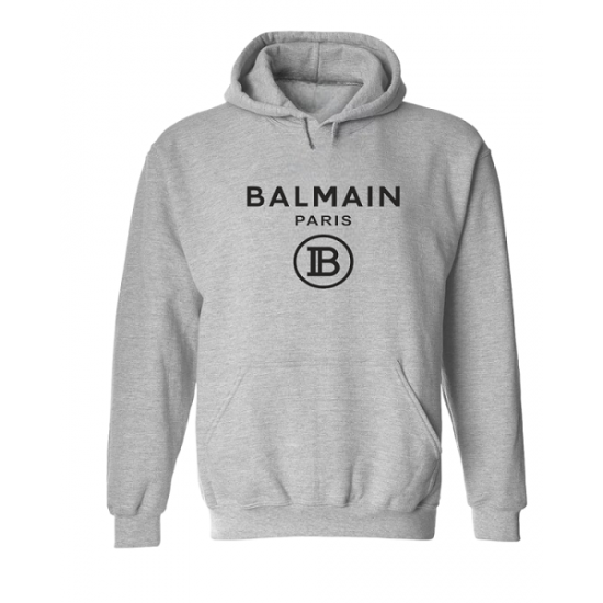 ΦΟΥΤΕΡ ΚΟΥΚΟΥΛΑ 100% COTTON - ΓΚΡΙ - BALMAIN