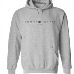 ΦΟΥΤΕΡ ΚΟΥΚΟΥΛΑ 100% COTTON - ΓΚΡΙ - TOMMY 1985