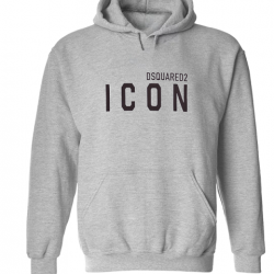 ΦΟΥΤΕΡ ΚΟΥΚΟΥΛΑ 100% COTTON - ΓΚΡΙ - ICON ΜΕΓΑΛΟ