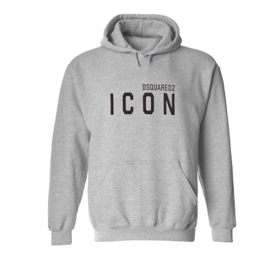ΦΟΥΤΕΡ ΚΟΥΚΟΥΛΑ 100% COTTON - ΓΚΡΙ - ICON ΜΕΓΑΛΟ