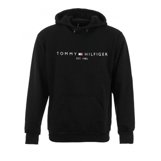 ΦΟΥΤΕΡ ΚΟΥΚΟΥΛΑ 100% COTTON - ΜΑΥΡΟ - TOMMY 1985