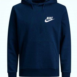 ΦΟΥΤΕΡ ΚΟΥΚΟΥΛΑ 100% COTTON - ΜΠΛΕ ΣΚΟΥΡΟ - ΝΙΚΕ ΜΙΚΡΟ