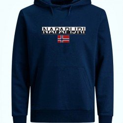 ΦΟΥΤΕΡ ΚΟΥΚΟΥΛΑ 100% COTTON - ΜΠΛΕ ΣΚΟΥΡΟ - NAPAPIJRI