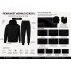 PREMIUM COTTON ΦΟΥΤΕΡ ΜΕ ΚΟΥΚΟΥΛΑ | ΜΑΥΡΟ THE NORTH FACE ΜΙΚΡΟ ΛΟΓΟΤΥΠΟ