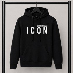 PREMIUM COTTON ΦΟΥΤΕΡ ΜΕ ΚΟΥΚΟΥΛΑ | ΜΑΥΡΟ ICON ΜΕΓΑΛΟ ΛΟΓΟΤΥΠΟ