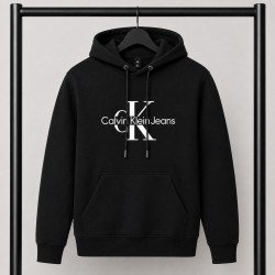 PREMIUM COTTON ΦΟΥΤΕΡ ΜΕ ΚΟΥΚΟΥΛΑ | ΜΑΥΡΟ CALVIN KLEIN ΜΕΓΑΛΟ ΛΟΓΟΤΥΠΟ