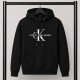 PREMIUM COTTON ΦΟΥΤΕΡ ΜΕ ΚΟΥΚΟΥΛΑ | ΜΑΥΡΟ CALVIN KLEIN ΜΕΓΑΛΟ ΛΟΓΟΤΥΠΟ