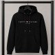 PREMIUM COTTON ΦΟΥΤΕΡ ΜΕ ΚΟΥΚΟΥΛΑ | ΜΑΥΡΟ TOMMY HILFIGER 1985 ΛΟΓΟΤΥΠΟ