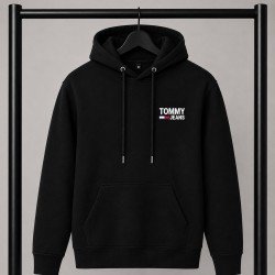 PREMIUM COTTON ΦΟΥΤΕΡ ΜΕ ΚΟΥΚΟΥΛΑ | ΜΑΥΡΟ TOMMY JEANS ΜΙΚΡΟ ΛΟΓΟΤΥΠΟ
