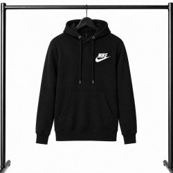 PREMIUM COTTON ΦΟΥΤΕΡ ΜΕ ΚΟΥΚΟΥΛΑ | ΜΑΥΡΟ NIKE ΜΙΚΡΟ ΛΟΓΟΤΥΠΟ