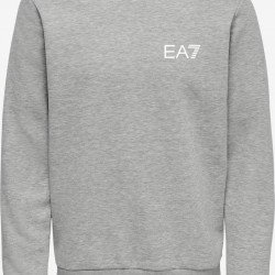 ΦΟΥΤΕΡ ΛΑΙΜΟΚΟΨΗ 100% COTTON - ΓΚΡΙ - EA7 ΜΙΚΡΟ