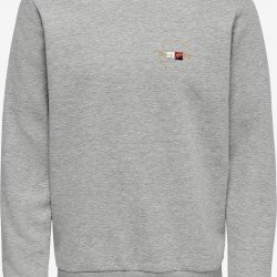 ΦΟΥΤΕΡ ΛΑΙΜΟΚΟΨΗ 100% COTTON - ΓΚΡΙ - TOMMY NEW YORK ΜΙΚΡΟ
