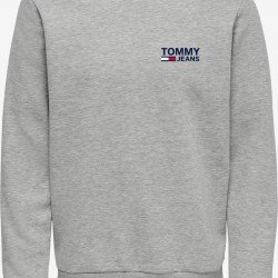 ΦΟΥΤΕΡ ΛΑΙΜΟΚΟΨΗ 100% COTTON - ΓΚΡΙ - TOMMY JEANS ΜΙΚΡΟ
