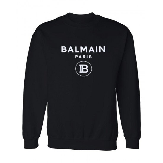 ΦΟΥΤΕΡ ΛΑΙΜΟΚΟΨΗ 100% COTTON - ΜΑΥΡΟ - BALMAIN