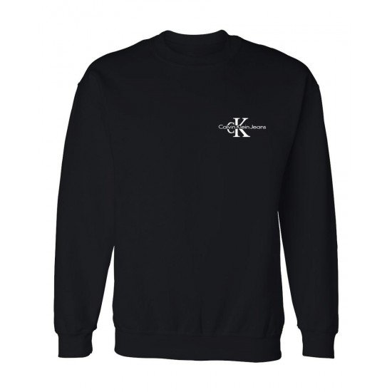 ΦΟΥΤΕΡ ΛΑΙΜΟΚΟΨΗ 100% COTTON - ΜΑΥΡΟ - CALVIN KLEIN ΜΙΚΡΟ