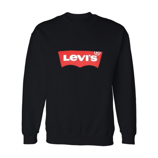 ΦΟΥΤΕΡ ΛΑΙΜΟΚΟΨΗ 100% COTTON - ΜΑΥΡΟ - LEVIS ΜΕΓΑΛΟ