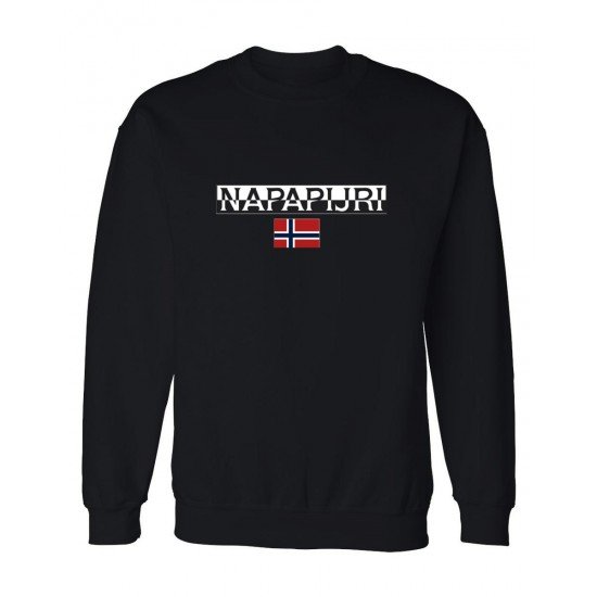 ΦΟΥΤΕΡ ΛΑΙΜΟΚΟΨΗ 100% COTTON - ΜΑΥΡΟ - NAPAPIJRI