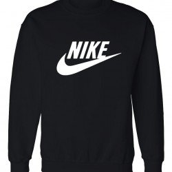 ΦΟΥΤΕΡ ΛΑΙΜΟΚΟΨΗ 100% COTTON - ΜΑΥΡΟ - ΝΙΚΕ ΜΕΓΑΛΟ