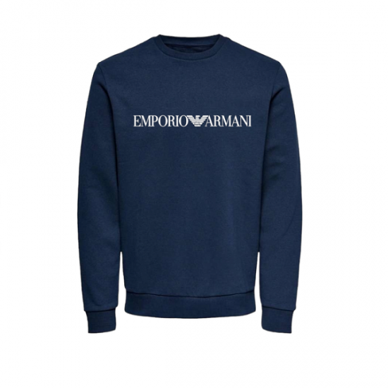 ΦΟΥΤΕΡ ΛΑΙΜΟΚΟΨΗ 100% COTTON - ΜΠΛΕ ΣΚΟΥΡΟ - EMPORIO