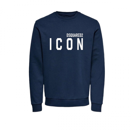 ΦΟΥΤΕΡ ΛΑΙΜΟΚΟΨΗ 100% COTTON - ΜΠΛΕ ΣΚΟΥΡΟ - ICON ΜΕΓΑΛΟ