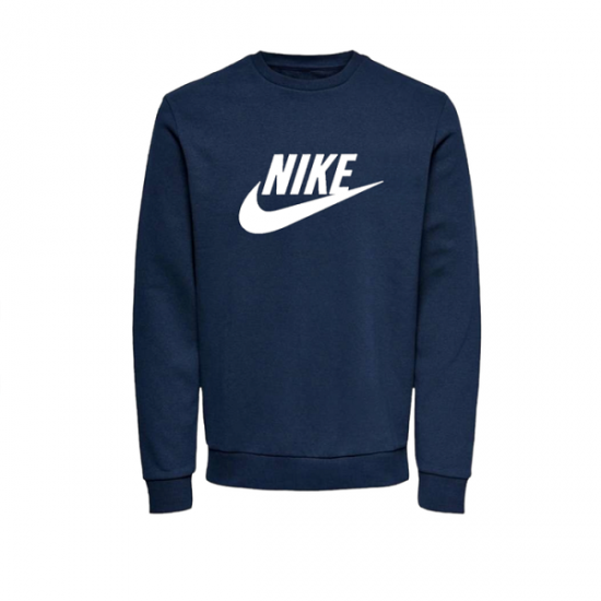 ΦΟΥΤΕΡ ΛΑΙΜΟΚΟΨΗ 100% COTTON - ΜΠΛΕ ΣΚΟΥΡΟ - NIKE ΜΕΓΑΛΟ