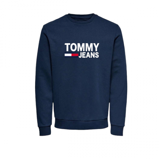 ΦΟΥΤΕΡ ΛΑΙΜΟΚΟΨΗ 100% COTTON - ΜΠΛΕ ΣΚΟΥΡΟ - TOMMY JEANS ΜΕΓΑΛΟ