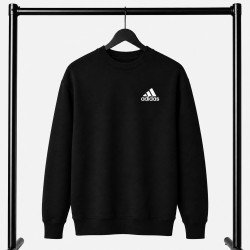 PREMIUM COTTON ΦΟΥΤΕΡ ΜΕ ΛΑΙΜΟΚΟΨΗ| ΜΑΥΡΟ ADIDAS ΜΙΚΡΟ ΛΟΓΟΤΥΠΟ