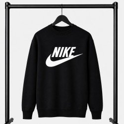 PREMIUM COTTON ΦΟΥΤΕΡ ΜΕ ΛΑΙΜΟΚΟΨΗ| ΜΑΥΡΟ NIKE ΜΕΓΑΛΟ ΛΟΓΟΤΥΠΟ
