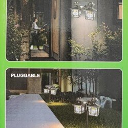 ΔΙΠΛΟ ΗΛΙΑΚΟ ΦΩΤΙΣΤΙΚΟ ΦΑΝΑΡΑΚΙ LED SMD ΛΕΥΚΟΥ ΦΩΤΙΣΜΟΥ JD-2218 - ΜΑΥΡΟ