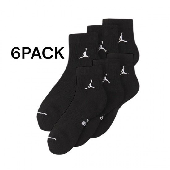 ΚΑΛΤΣΕΣ JORDAN - ΠΑΚΕΤΟ 6 ΤΕΜΑΧΙΩΝ - J28