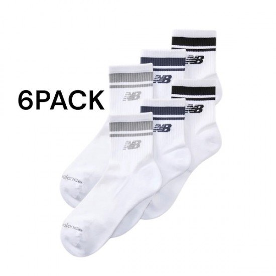 ΚΑΛΤΣΕΣ NEW BALANCE - ΠΑΚΕΤΟ 6 ΤΕΜΑΧΙΩΝ - B10