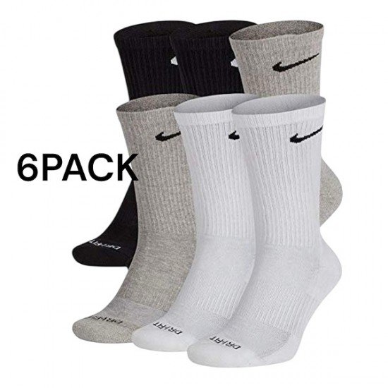 ΚΑΛΤΣΕΣ NIKE PERFOMANCE - ΠΑΚΕΤΟ 6 ΤΕΜΑΧΙΩΝ - N10