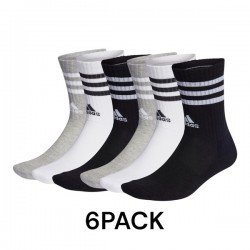 ΚΑΛΤΣΕΣ ADIDAS PERFOMANCE - ΠΑΚΕΤΟ 6 ΤΕΜΑΧΙΩΝ - P12