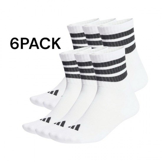 ΚΑΛΤΣΕΣ ADIDAS PERFOMANCE - ΠΑΚΕΤΟ 6 ΤΕΜΑΧΙΩΝ - P16