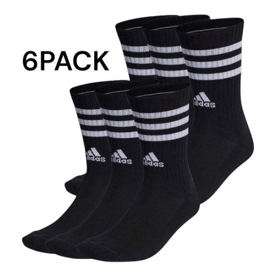 ΚΑΛΤΣΕΣ ADIDAS PERFOMANCE - ΠΑΚΕΤΟ 6 ΤΕΜΑΧΙΩΝ - P19