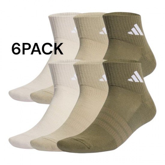 ΚΑΛΤΣΕΣ ADIDAS PERFOMANCE - ΠΑΚΕΤΟ 6 ΤΕΜΑΧΙΩΝ - P21