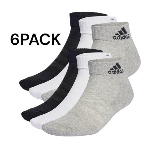 ΚΑΛΤΣΕΣ ADIDAS PERFOMANCE - ΠΑΚΕΤΟ 6 ΤΕΜΑΧΙΩΝ - P22