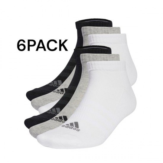 ΚΑΛΤΣΕΣ ADIDAS PERFOMANCE - ΠΑΚΕΤΟ 6 ΤΕΜΑΧΙΩΝ - P26