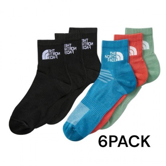 ΚΑΛΤΣΕΣ THE NORTH FACE - ΠΑΚΕΤΟ 6 ΤΕΜΑΧΙΩΝ - F18