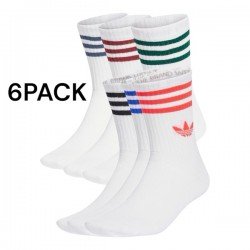 ΚΑΛΤΣΕΣ ADIDAS ORIGINALS - ΠΑΚΕΤΟ 6 ΤΕΜΑΧΙΩΝ - P32